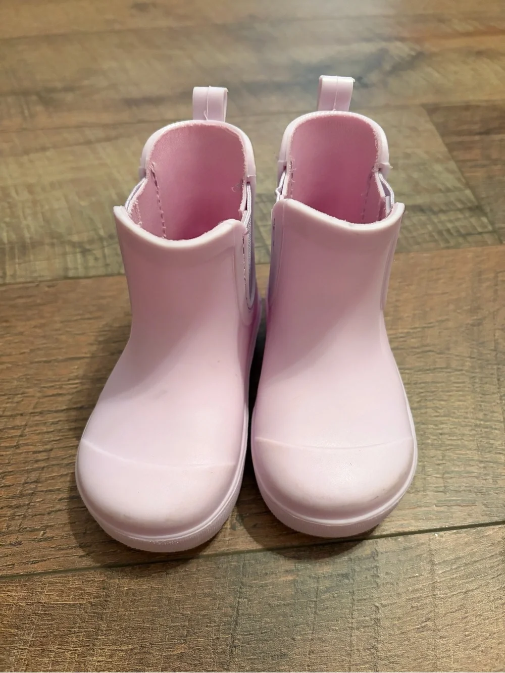 Purple rain boots